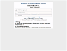 Tablet Screenshot of hirschvogel.eautoseller.de
