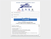 Tablet Screenshot of lambeck.eautoseller.de